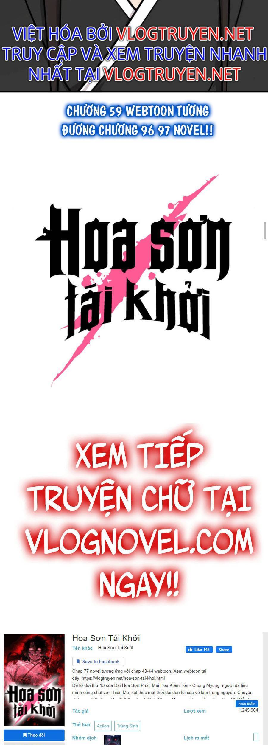 Hoa Sơn Tái Xuất chapter 59 - Upload bởi truyensieuhay.com