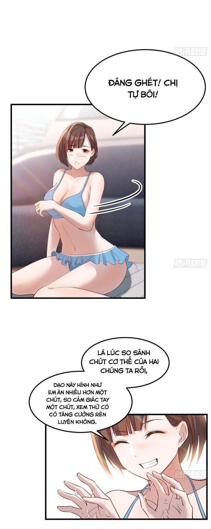 Trong Nhà Có 2 Bạn Gái Song Sinh chapter 204 - Trang 3