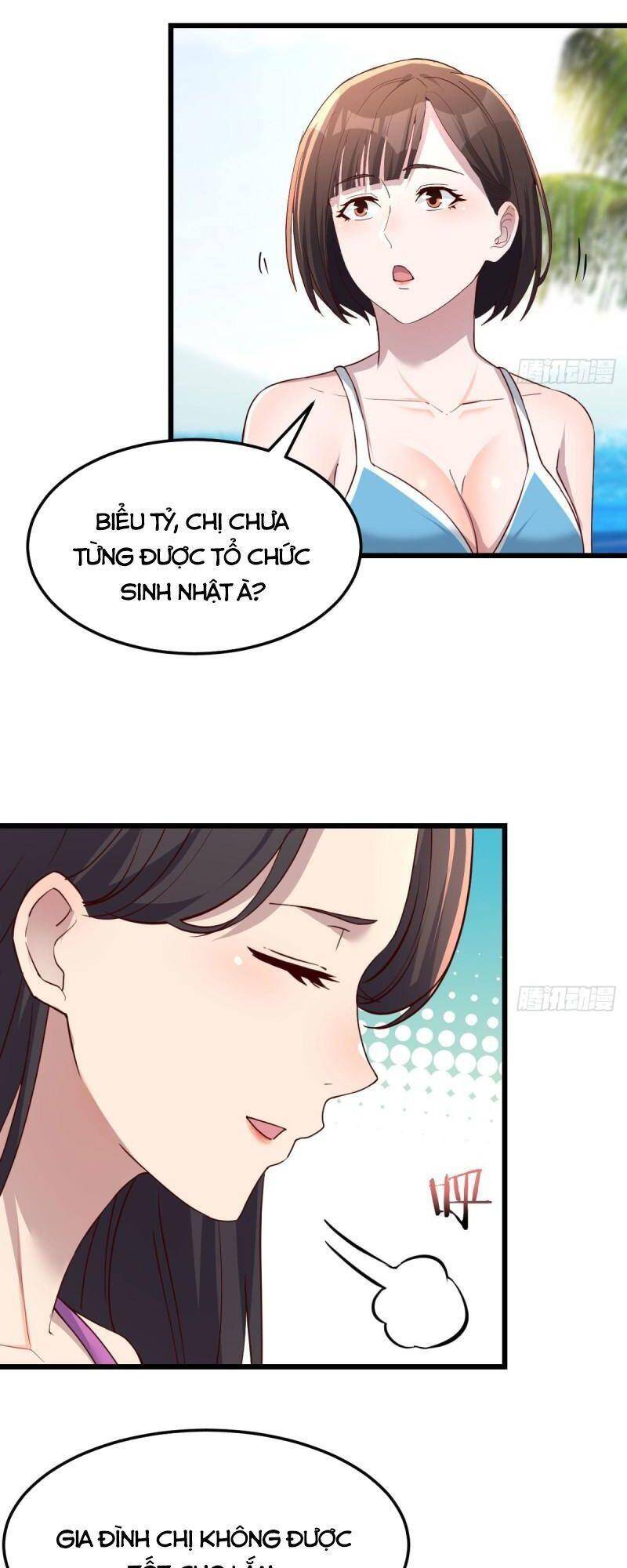Trong Nhà Có 2 Bạn Gái Song Sinh chapter 219 - Trang 9