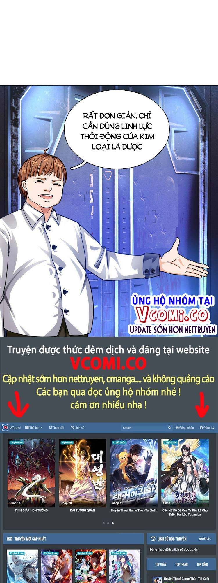 Ta Chẳng Làm Gì Cũng Vô Địch chapter 54 - Upload bởi truyensieuhay.com