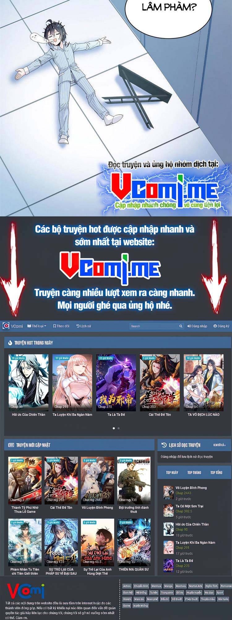 Cường Giả Đến Từ Trại Tâm Thần chapter 117 - Upload bởi truyensieuhay.com