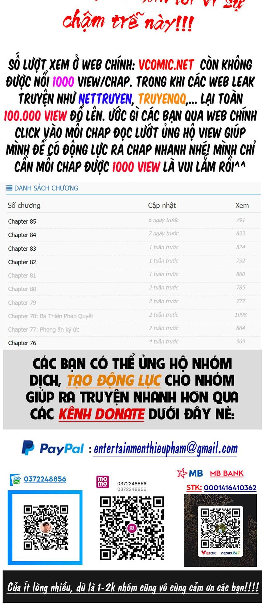 Ta Vô Địch Lúc Nào chapter 88 - Trang 33