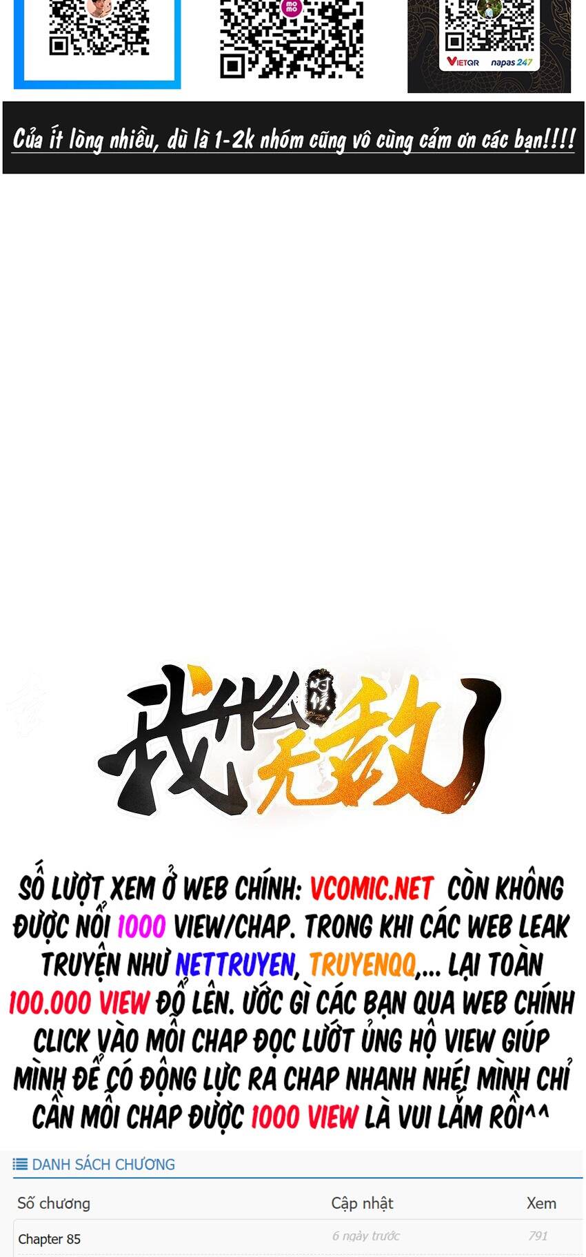 Ta Vô Địch Lúc Nào chapter 100 - Trang 3