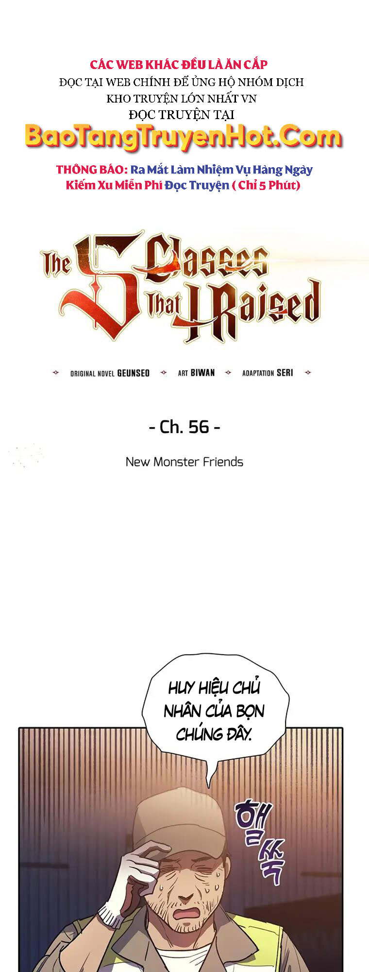 Những Ranker Cấp S Mà Tôi Nuôi Dưỡng chapter 56 - Upload bởi truyensieuhay.com
