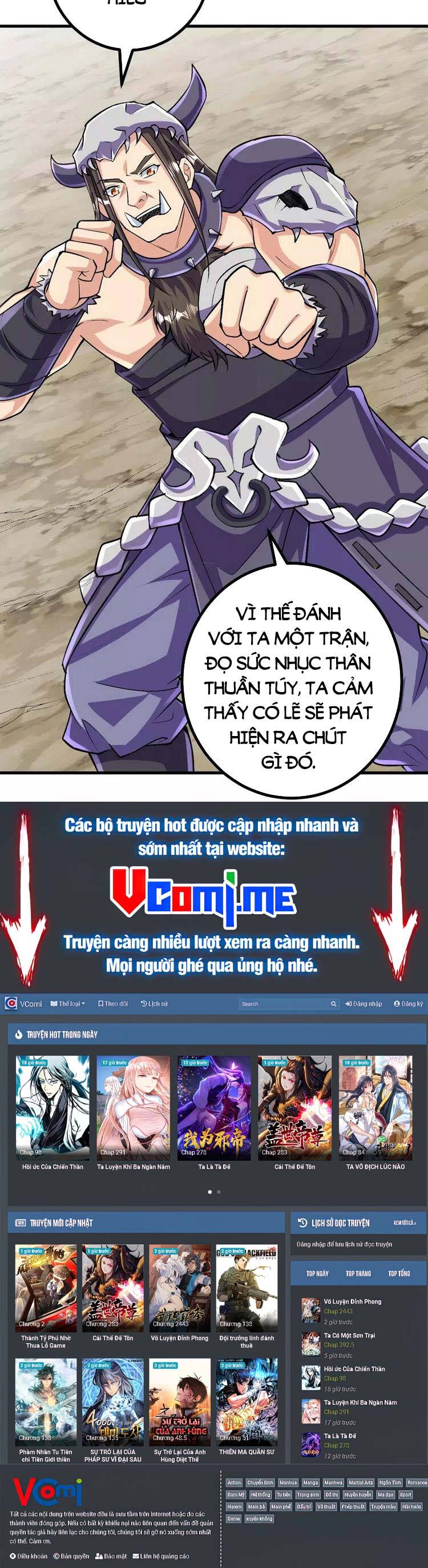 Lão Tổ Luyện Thể Mạnh Nhất Lịch Sử chapter 131 - Upload bởi truyensieuhay.com