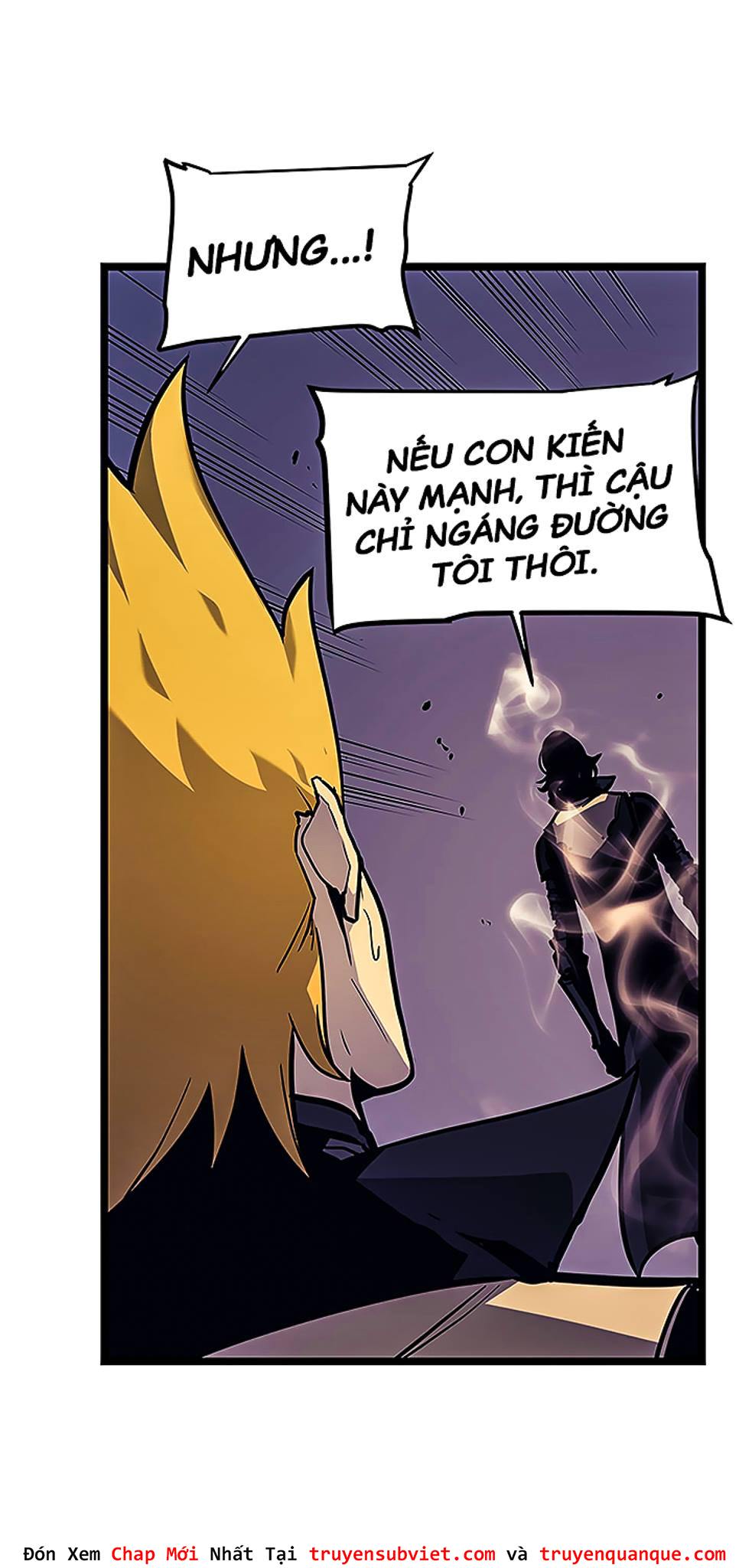 Solo Leveling - Tôi Thăng Cấp Một Mình chapter 100 - ngươi là vua sao??? - Upload bởi truyensieuhay.com