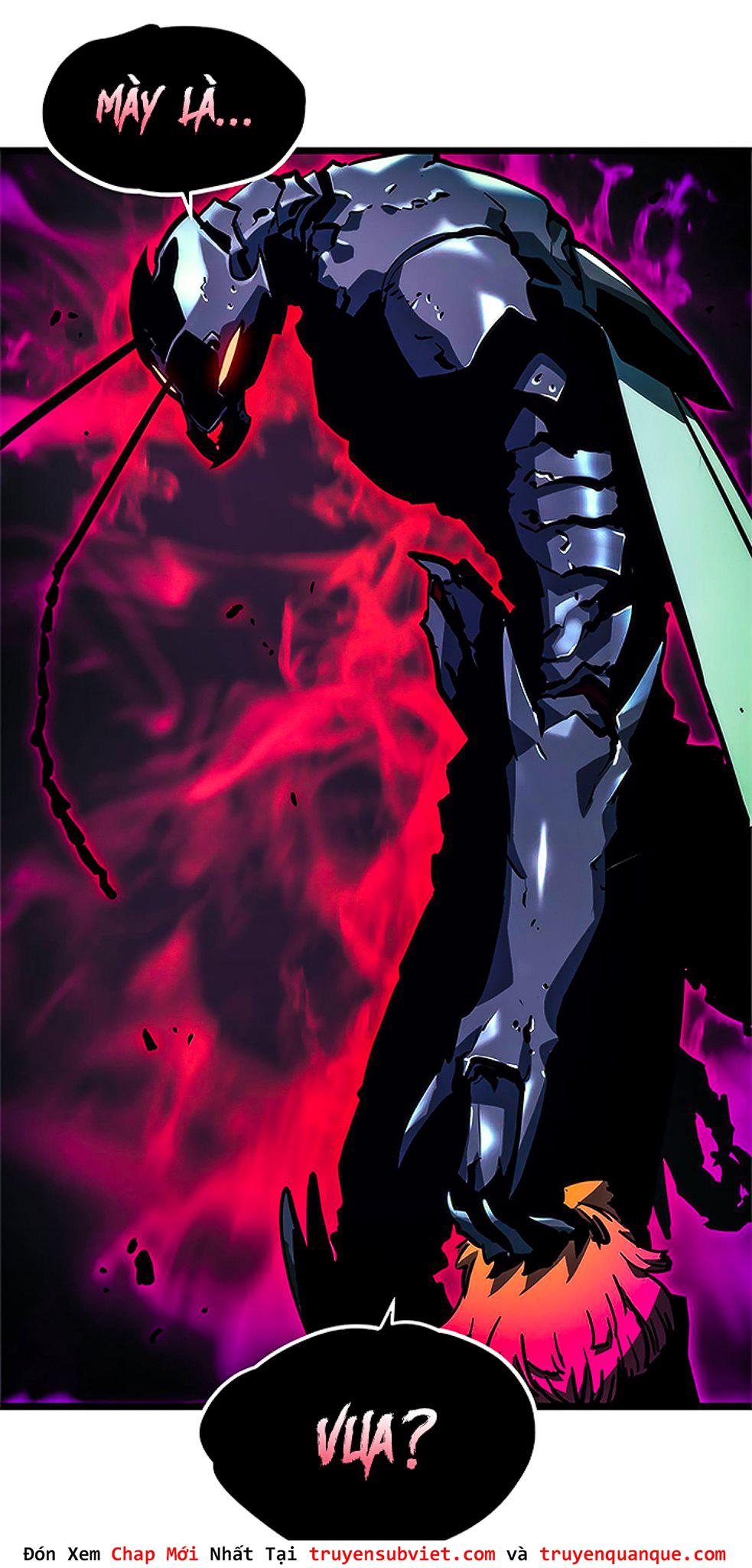 Solo Leveling - Tôi Thăng Cấp Một Mình chapter 100 - ngươi là vua sao??? - Upload bởi truyensieuhay.com