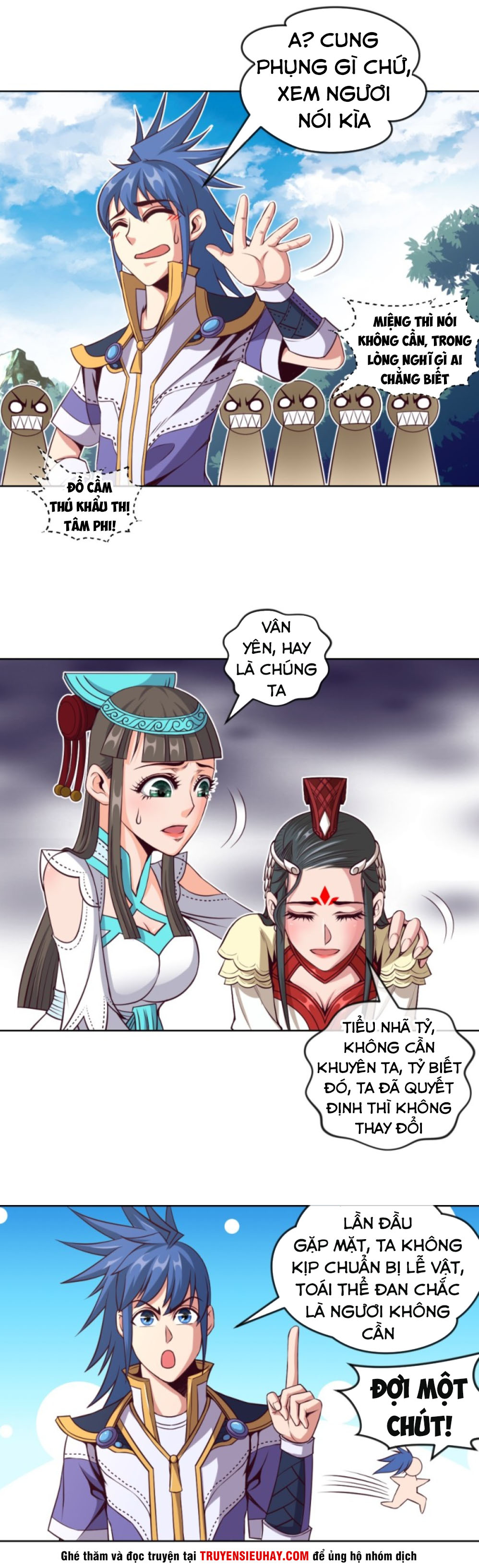 Chiếm Cái Đỉnh Núi Làm Đại Vương chapter 33 - Upload bởi truyensieuhay.com