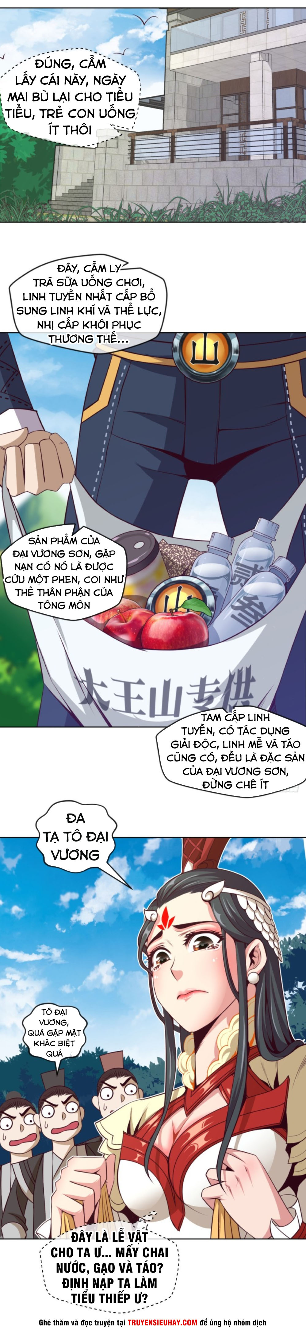 Chiếm Cái Đỉnh Núi Làm Đại Vương chapter 33 - Upload bởi truyensieuhay.com