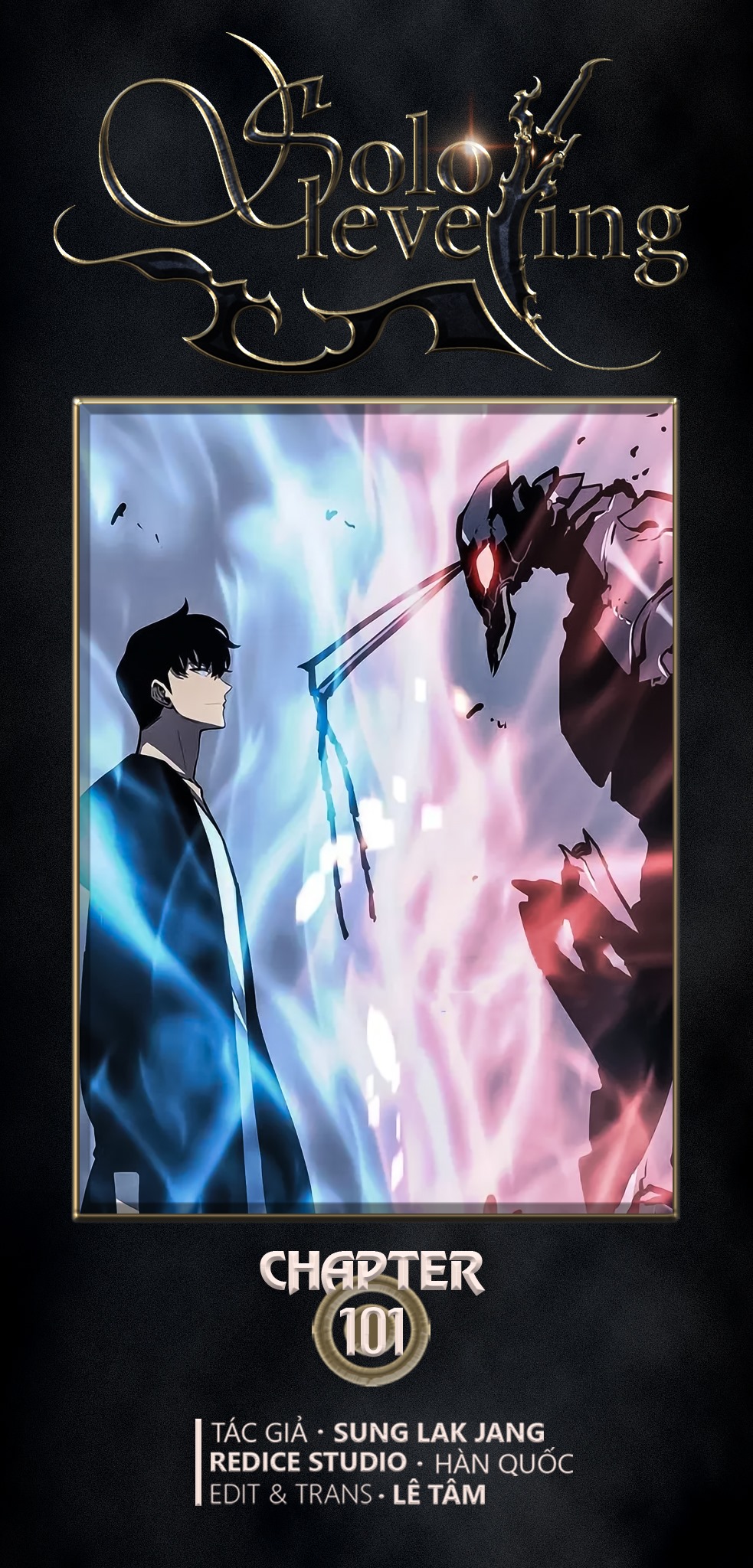 Solo Leveling - Tôi Thăng Cấp Một Mình chapter 101 - sung jin-woo xuất hiện!!! - Upload bởi truyensieuhay.com