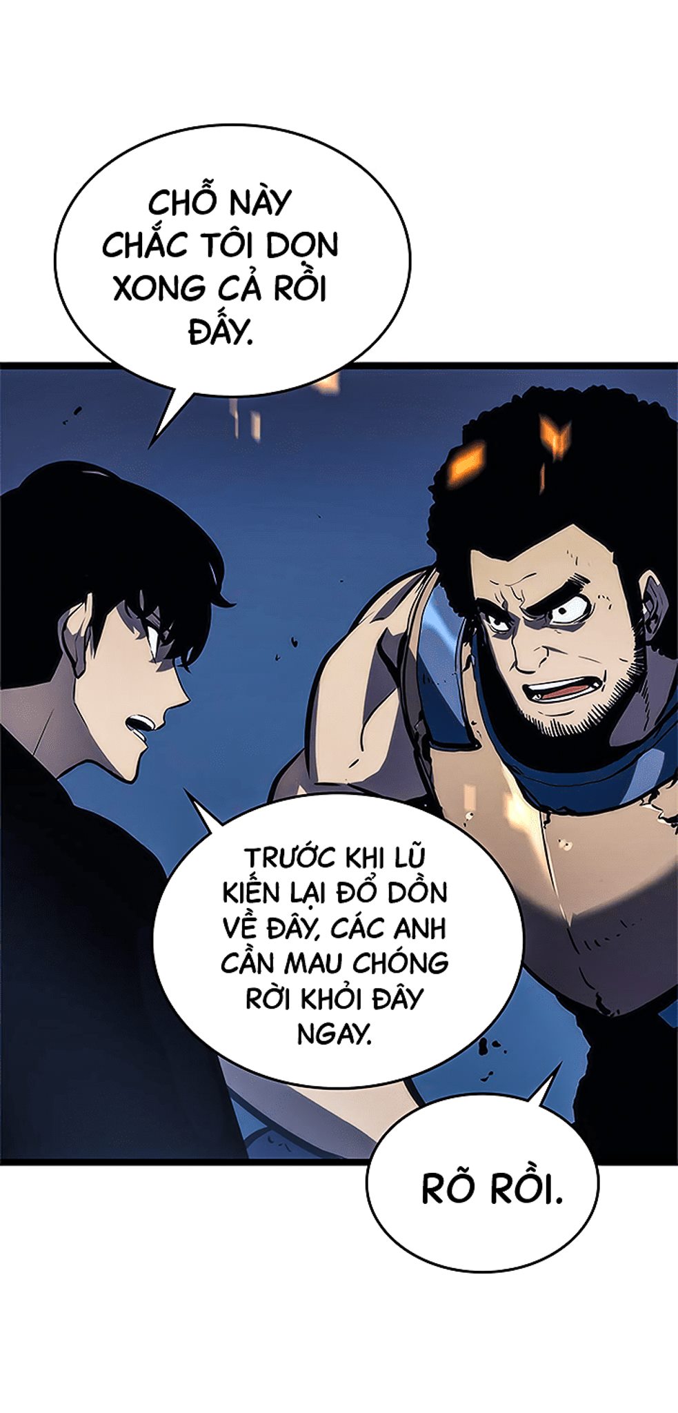 Solo Leveling - Tôi Thăng Cấp Một Mình chapter 101 - sung jin-woo xuất hiện!!! - Upload bởi truyensieuhay.com