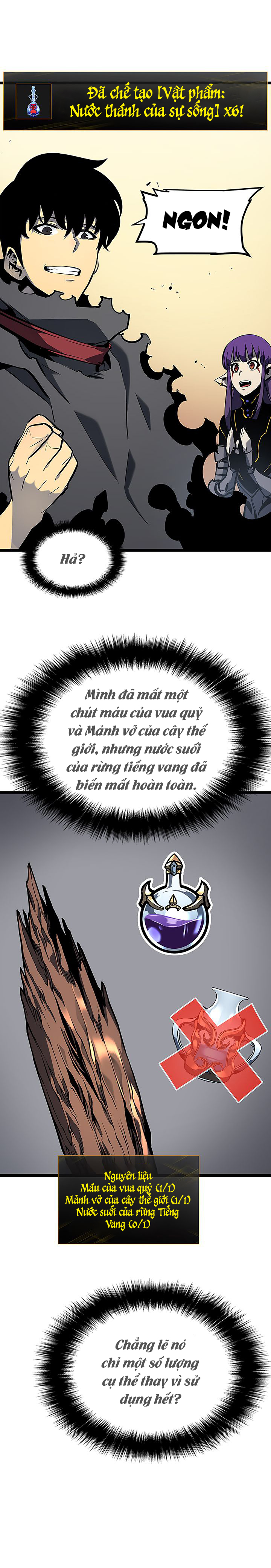 Solo Leveling - Tôi Thăng Cấp Một Mình chapter 88 - nước thánh của sự sống - Upload bởi truyensieuhay.com
